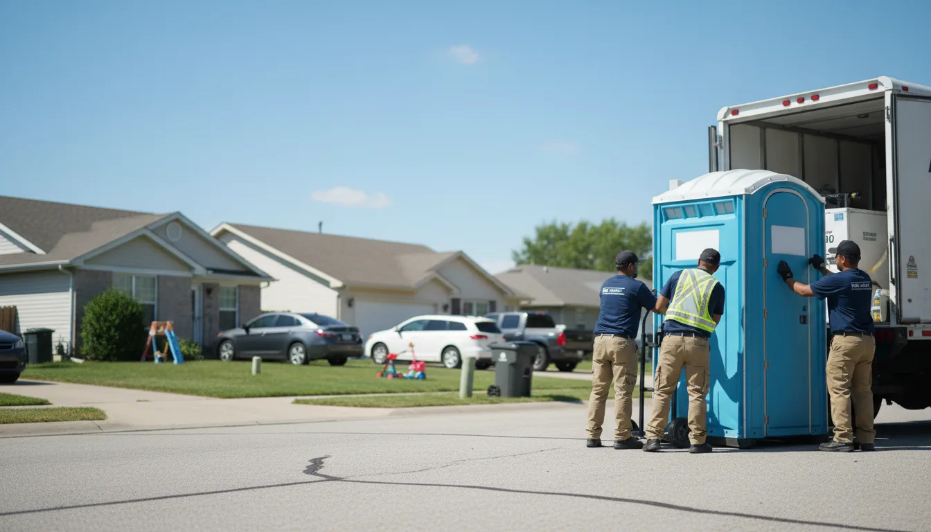 Standard Porta Potty Rentals in Oblong, IL near me